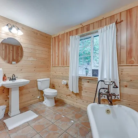 Smoky Mountain Cabin With Camping Area And Fire Pit! Whittier Exterior photo